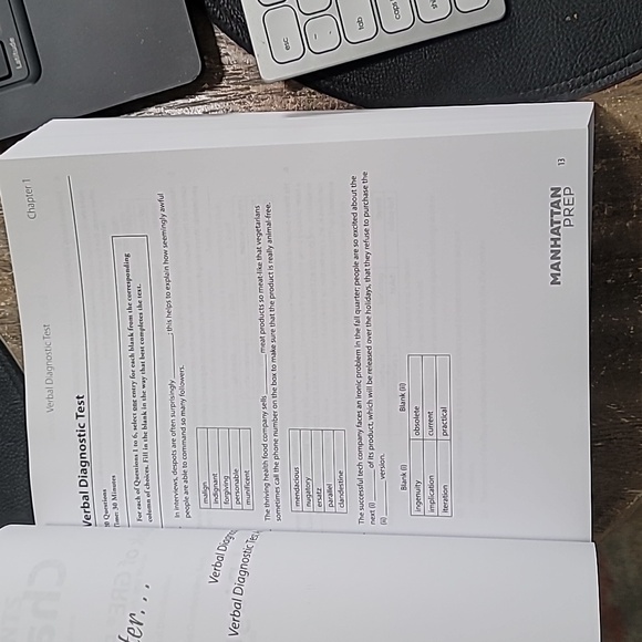 GRE Practice Problems Book Manhattan Prep 2nd Edition Testing Material Guide - Picture 3 of 3